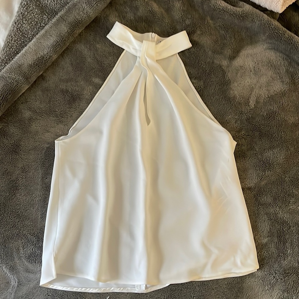 White Zara Top - Medium